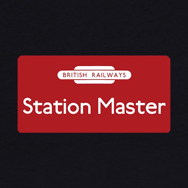 BR Station Master sign by Random Railways